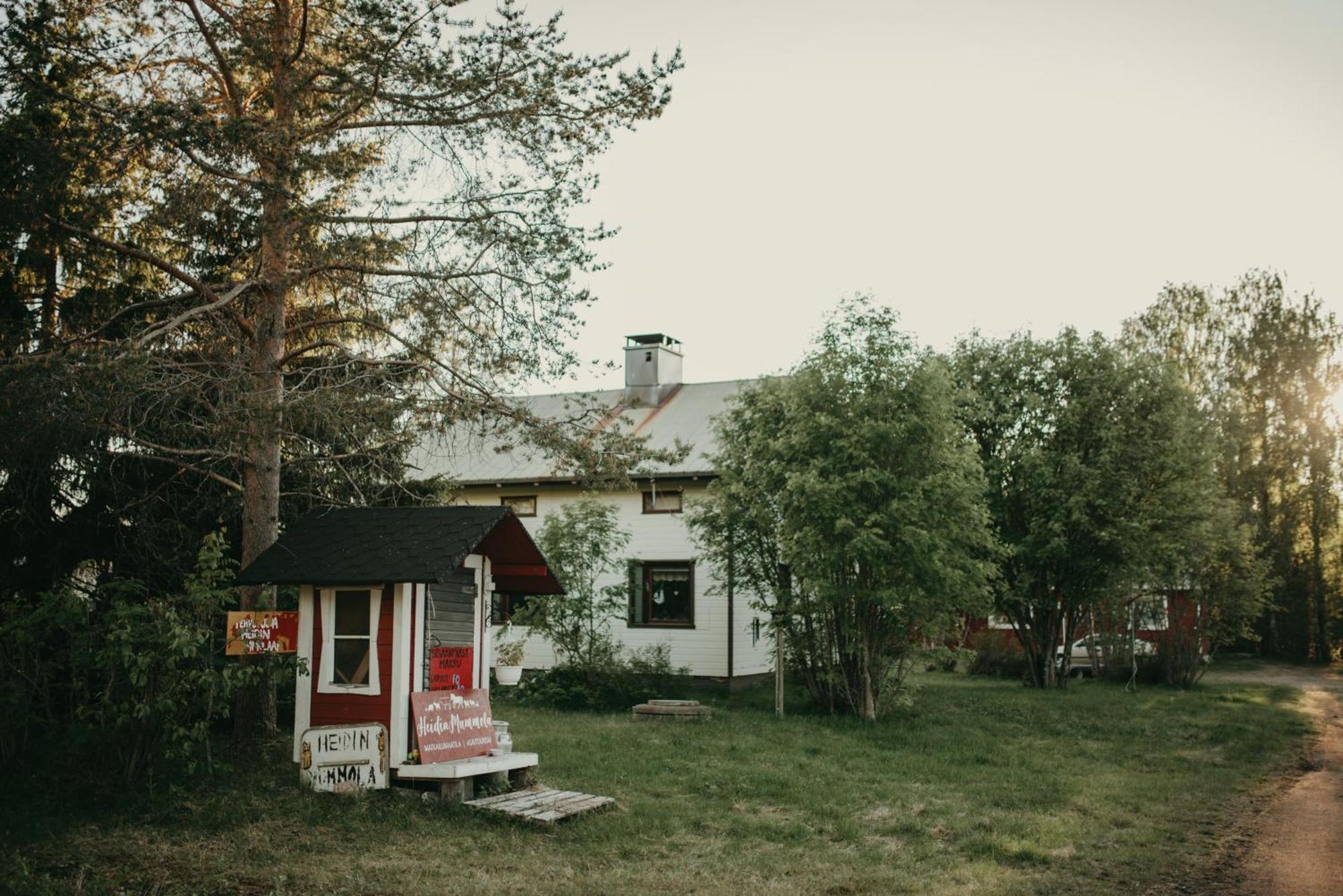 Villa Heidin Mummola Farm Pello Esterno foto